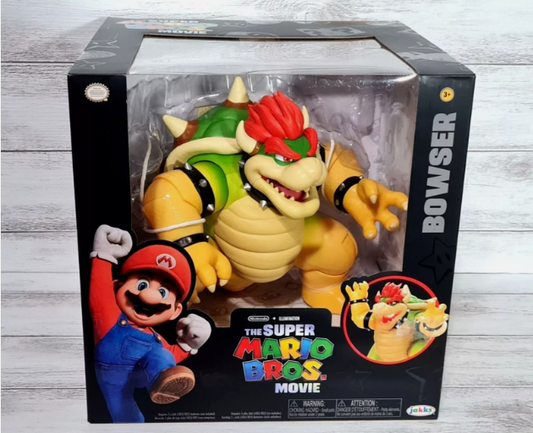 Nintendo: Bowser Fire breathing Action Figure (Boxed)